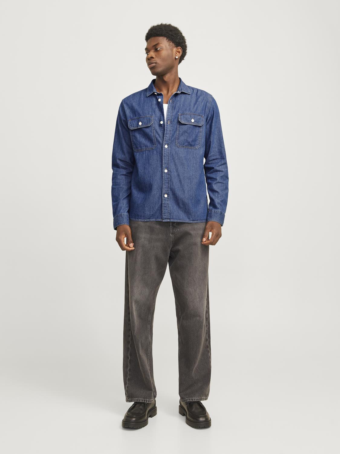 JJETRAVIS DENIM SHIRT
